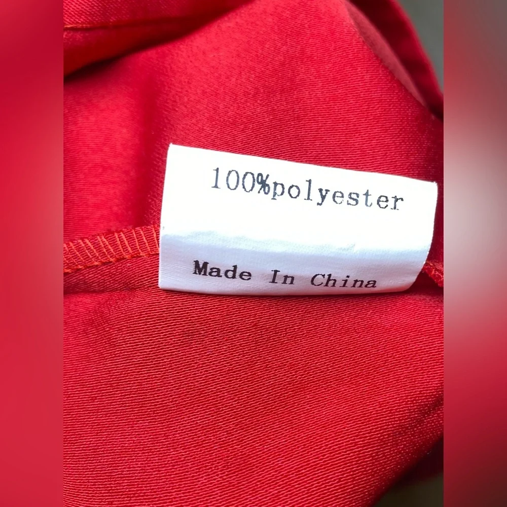 Vintage Target Store Employee Work Red Vest Uniform Size L / Large *Pre-Owned* - Picture 8 of 8